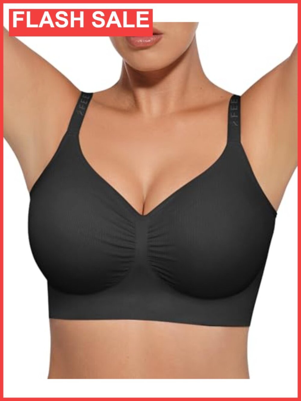 Seamless Wireless Bralette Comfy Nylon Spandex Bra